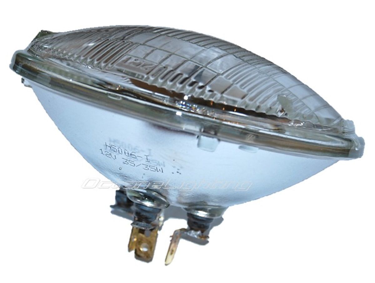 53/4 Halogen Glass Sealed Beam Hi / Low Beam Headlight Head Light Headlamp Bulb eBay